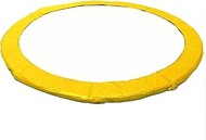 PVC Trampoline Safety Pad 6Ft 8Ft 10Ft 12Ft 14Ft 15Ft 16Ft Replacement Trampoline Protection Mat For Round Trampoline (Color : Yellow, Size : 10FT+diameter3.05m)
