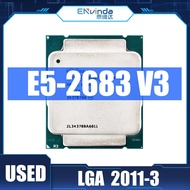 E5 Intel Xeon ของแท้ SR1XH V3 2.0Ghz 14-Cores 35M LGA 2011-3 E5-2683V3 Processor V3 Xeon CPU สนับสนุนเมนบอร์ด X99