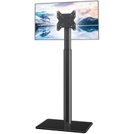 Universal TV Stand Monitor with Mount 100 Degree Swivel Height Adjustable and Tilt Function for 19 t