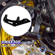 Suitable for Yamaha XMAX300 Modified Front Wheel Calipers Bridge Code Calipers Seat Adapter Code Calipers Large Radiation (267MM-300MM)