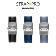 Rubber Watch Strap Model StrapXPro SMX03A for Speedtimer SSC813