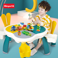 Wangao Block Table And Chair With Duplo Size Block Storage Gift Decoration Building Brick Toy