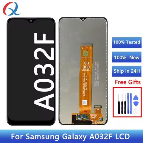 A032F screen replacement Mobile Phone Lcds For sm A032F display pantalla for Samsung galaxy A032f lc