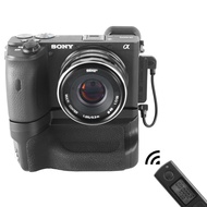 Meike A6600 Pro Vertical Battery Grip with Wireless Remote for Sony A6600 DSLR Camera