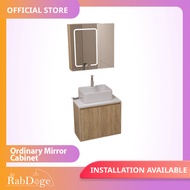 Rabdoge Bathroom Basin Cabinet With Mirror Cabinet 70cm