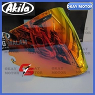 A-RAI RAM3 RAM4 RAM5 HELMET VISOR siang malam REVO GOLD REVO BLUE REDBULL RIPTIDE KODO SPENCER STELL