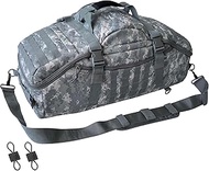Hannibal Tactical Large Duffle Bag, 3-in-1 Tactical Backpack MOLLE Pack for Sports, Gym, Outdoor, AC
