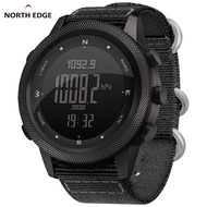 NORTH EDGE Jam Tangan Lelaki Outdoor Sports Digital Watch Waterproof Compass Altimeter Barometer The