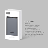 Eloop E37 22000mAh / E36 12000mAh แบตสำรอง QC3.0 PD 18W ชาร์จเร็ว Power Bank Fast Quick Charge ของแท