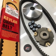 timing belt and front auto clutch set suzuki nex110