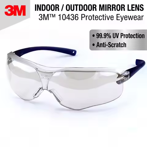 3M 10436 Safety Glasses ANSI Z87.1 Clear Goggles Construction Work Glasses Protection Industrial PPE