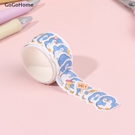 Gog 100Pcs/Roll Washi Paper Kawaii Kartun Hewan Washi Masking Tapes