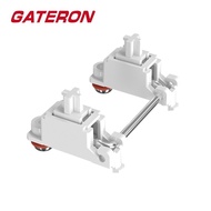 สกรู GATERON ในโคลงสำหรับ60% คีย์บอร์ดแบบกลไกสวิตช์ดาวเทียม7U 2U 6.25U (สีเหลือง)
