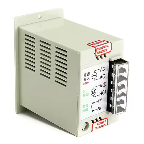 Knob Dc Motor Speed Controller AC 220V Input, DC 220V Output, 400W Max Speed Regulator Forword Backw