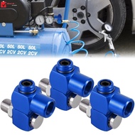 3Pcs Air Hose Connector Air Hose Fitting 1/4inch NPT Rotating Air Fitting Pneumatic Tool Connector  SHOPSKC9684