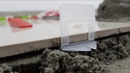 Klip Clips putih refill Tile Leveling alat perata keramik jarak nat tile spacer 1mm 1.5mm 2mm 3mm al