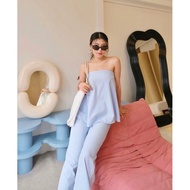 F.Fiesta Fashion Spaghetti Terno Pants 7250
