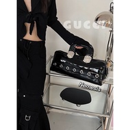 | Ready Stock | Vintage jizi [Gu; cci Black Silver Romy boston Handbag