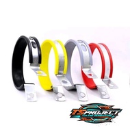 Clamp racingknalpot color diameter 4 inches (11cm) bracket 2mm thickknalpot