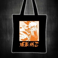 MHA BAKUGOU Printed tote bag canvas