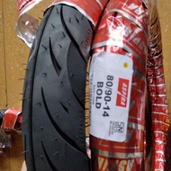 Ban Luar ASPIRA 80/90 Ring 14 BOLD SPR38 SPR 38 Ban Depan Motor Matik Beat Vario Scoopy Mio Non Tubl