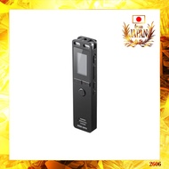 Sanwa Direct Voice Recorder Compact with 8GB Internal Memory, microSD Card Compatible, Radio Functio