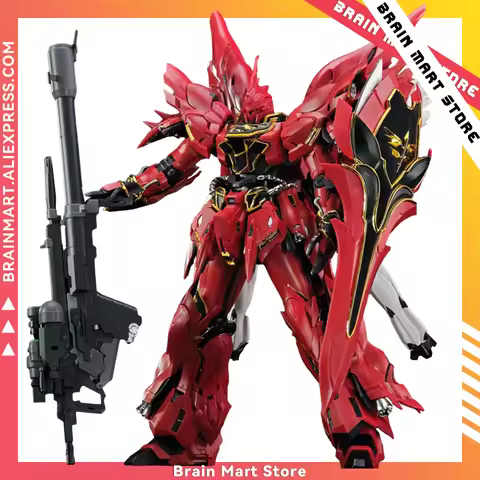 COMET TECHNOLOGY Sinanju MG 1/100 MSN-06S The Red Comet Assembly Model Kit Mecha Toys