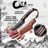 PISAU JEPUN Original  🎌 PISAU DAPUR Pisau lapah Pemegang Berkualiti  PREMIUM QUALITY Pisau Tajam Fre