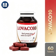 [alpro] LOVACO10 Red Yeast Rice Extract 1000mg CoQ10 50mg Health Supplement 60 Tablets
