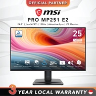 [FAST SHIP] MSI PRO MP251 E2  / MP251W E2 | 24.5" | 1ms(MPRT) | 120Hz | Adaptive-Sync | IPS Monitor 