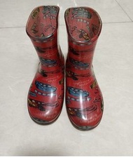 兒童閃電麥坤卡通雨靴 小童水鞋 Rain boots kid 短靴雨鞋 short, size 28, inner length 18cm 水鞋 兒童