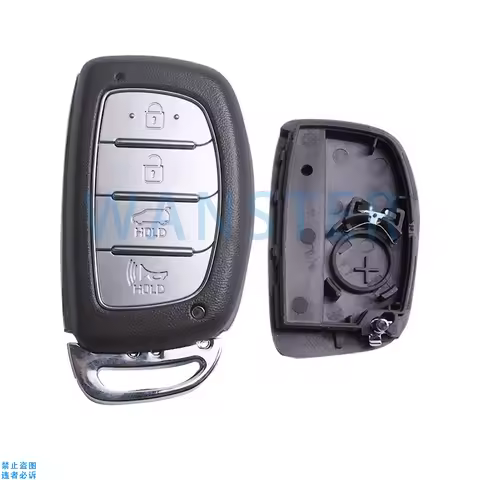 3 4 Buttons Car Key Fob Shell Case Housing for Hyundai Ioniq ELANTRA SOLARIS I30 IX35 Tucson with Ba