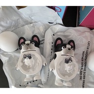 Ryan animal series Bull dog Black And White