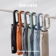《OHRAIN 環扣自動傘 雨傘》 十骨 快乾布 抗UV  雨傘 晴雨傘 太陽傘 遮陽傘 防潑水 摺疊傘 防風 旅遊必備