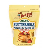 Bob’s Red Mill Whole Grain Buttermilk Pancake &amp; Waffle Mix 全麥酪乳班戟窩夫粉 24oz/680g【039978118806】