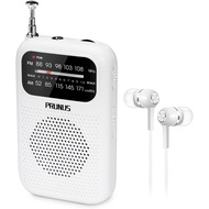 Radio Poket PRUNUS J-777 Mudah Alih AM FM Radio Peribadi Kecil dengan Penerimaan Terbaik, 2 Radio Tr
