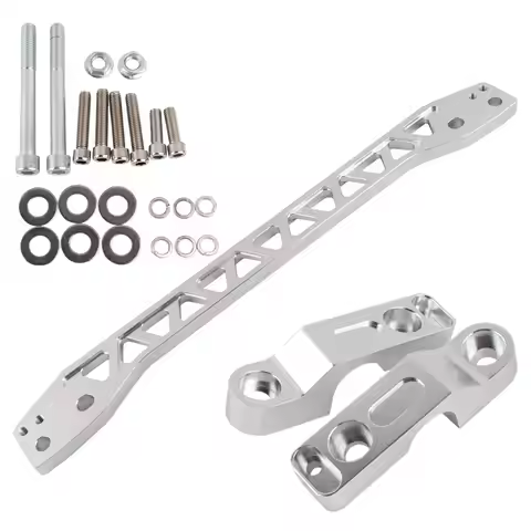 FOR Honda silver rear subframe strut bracket for Civic ES EP3 DX 01-05 and Acura RSX 02-06 suspensio