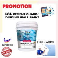 18 Liter SANCORA Cement Guard Emulsion Paint / Wall Ceiling Paint 9102 - White