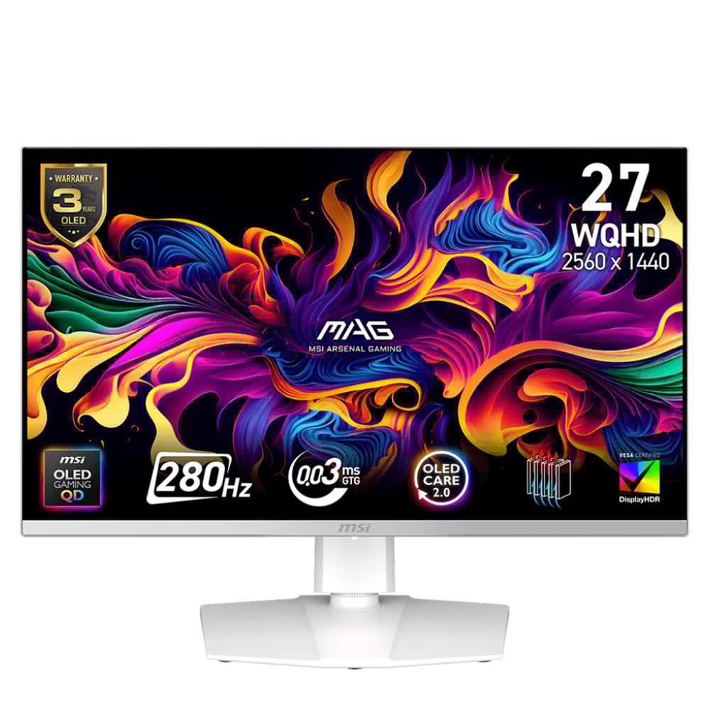 Màn hình MSI MAG 272QPW QD-OLED X28 27" QD-OLED 2K 280Hz chuyên game
