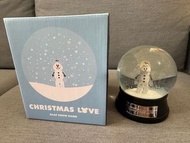 Disney Bearbrick Olaf 聖誕水晶球 編號358