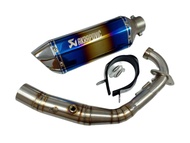 ชุดท่อ Xmax300 ปี 2021-2023 ท่อแต่ง YAMAHA XMAX300 ปี 2021-2023 +ปลายท่อ AK14 นิ้ว