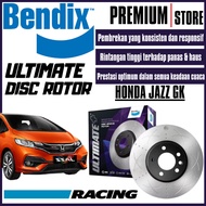 Original Bendix Ultimate+ Front Set Disc Rotor - Honda Jazz GK 1.5L 2013 BR9533 ULT+