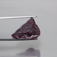 พลอย ก้อน การ์เนต โรโดไลท์ ดิบ แท้ ธรรมชาติ ( Unheated Natural Rhodolite Garnet ) หนัก 14.6 กะรัต