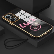 Casing HP For Xiaomi POCO F5 F4 F4 GT F3 F2 Pro F1 Case Casing Emoticon Lucky Pattern Casing Cellpho