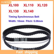 [SUNYLF]100XL 110XL 120XL 130XL 140XL 037 Timing Belt Rubber Belt 10mm Width 1/5'' Pitch