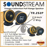 3 Way Soundstream Troupe Collection Full Range Speaker Kecil Dashboard 2 Way Speaker TR.252P / 3 Way