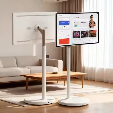 24 Inch Interactive Touch Screen Android Smart TV Floor Standing LCD Display Wifi Mobile Monitor For