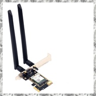 [I O J E] AX1800 802.11ax WIFI6 Card RTL8852BE 8DB Antenna Dual Band 2.4G/5Ghz Wireless BT5.2 PCI-E 