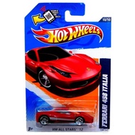 Hot Wheels Ferrari 458 Italia Red