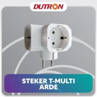 Promo Steker T Arde Dutron Colokan Cabang 3 Lubang Saklar Switch On